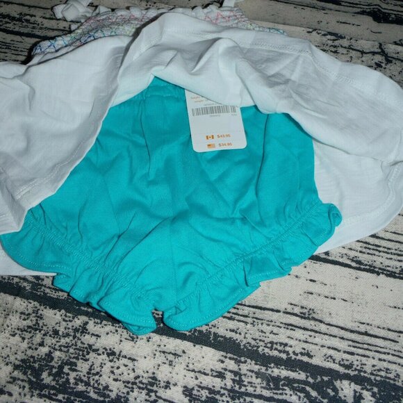 Gymboree Cabana Baby 3-6 Month Top Bloomer Outfit NWT Cactus Butterfly - Picture 3 of 3